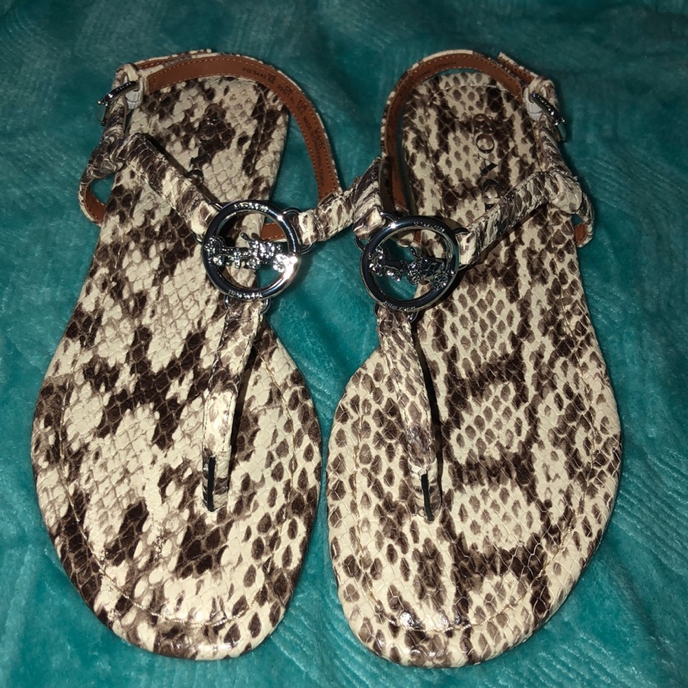 Coach sandals
